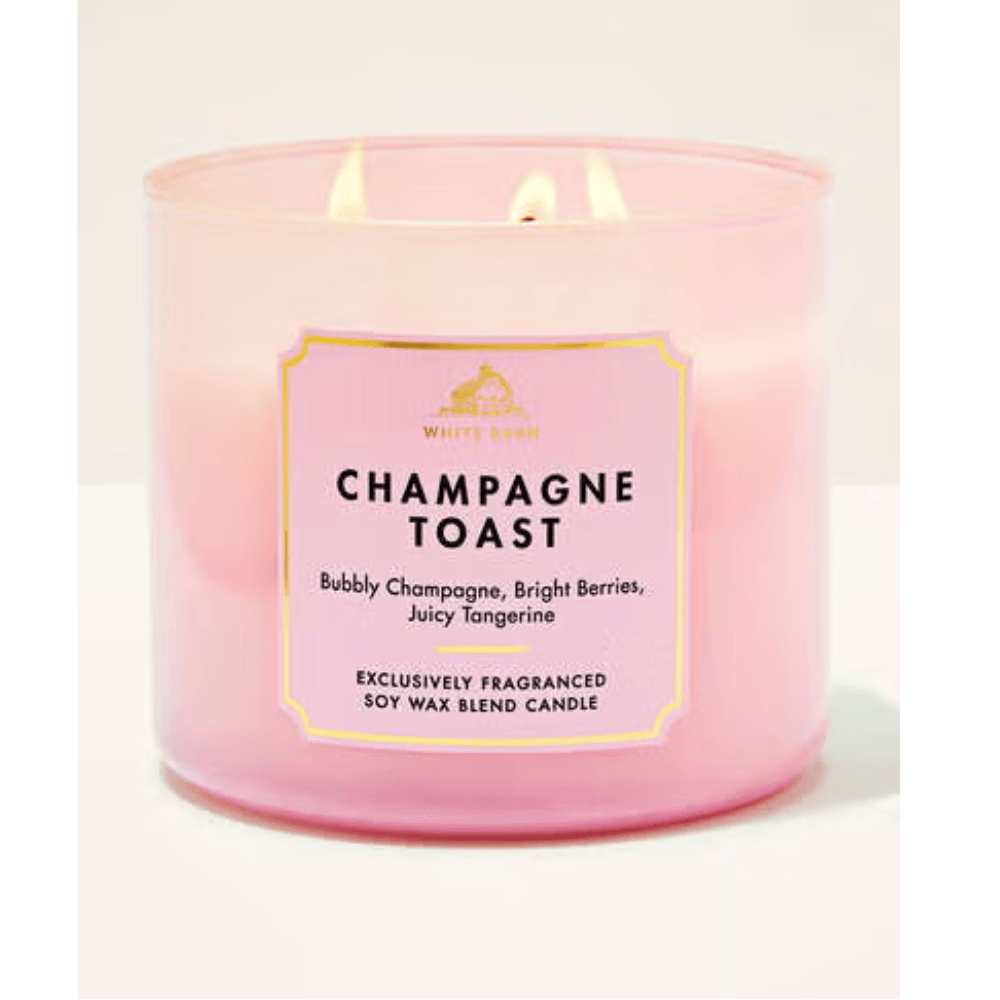 Compre Vela Perfumada 3 Pavios Champagne Toast 411g com Qualidade